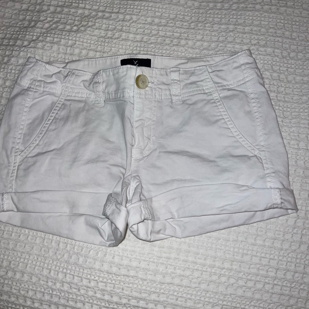 AE Shortie White Shorts 0